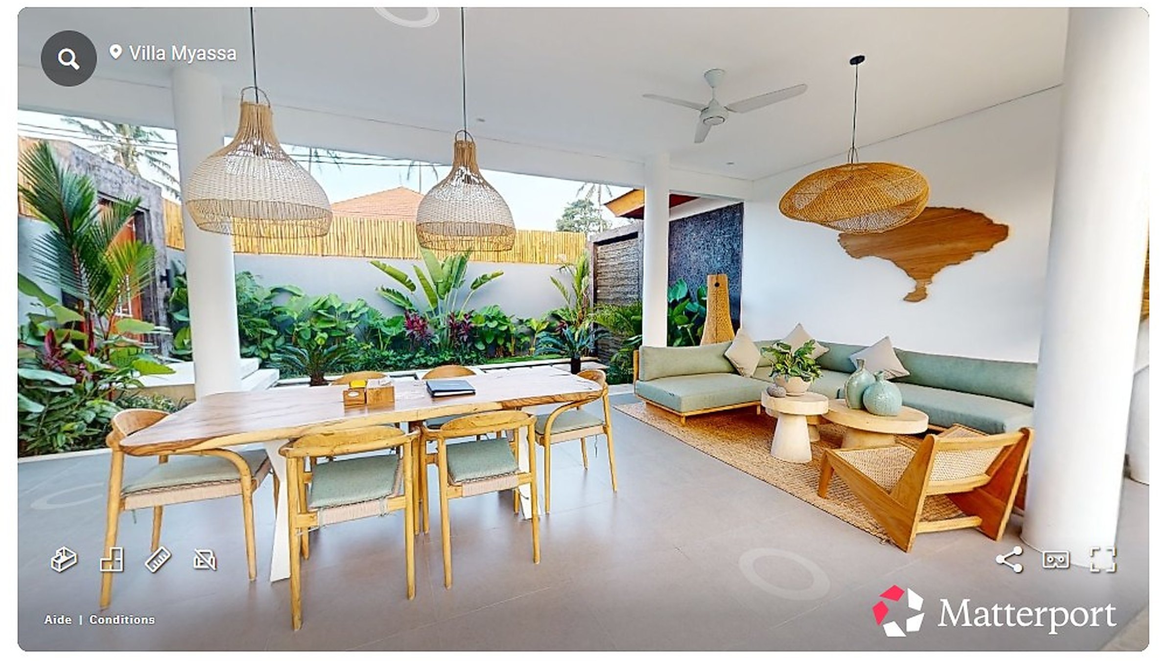 Visite 3D de la villa